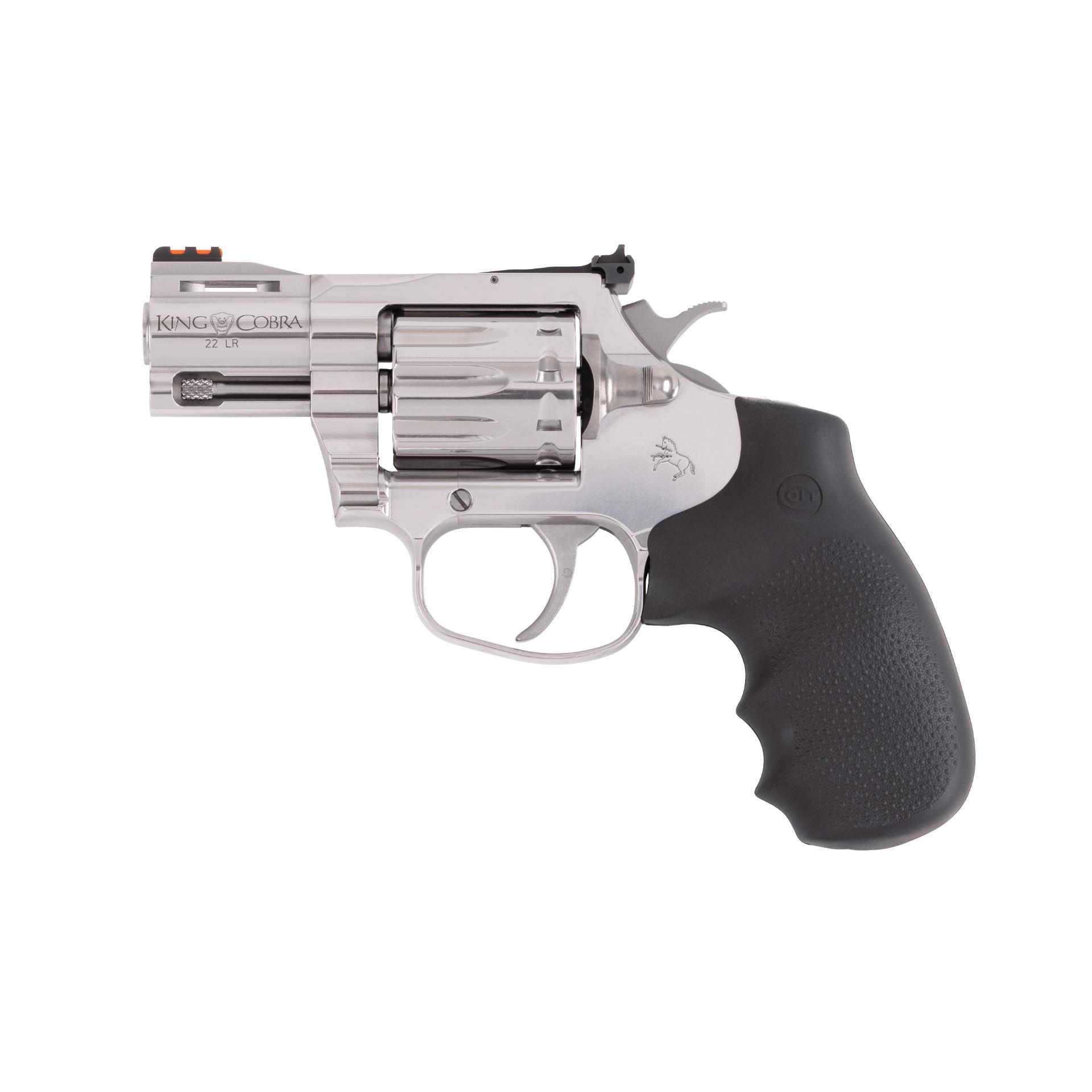 Colt Mfg KCOBRA22SP2RFO King Cobra 22 LR 10 Shot 2" Stainless Vent Rib - View 2
