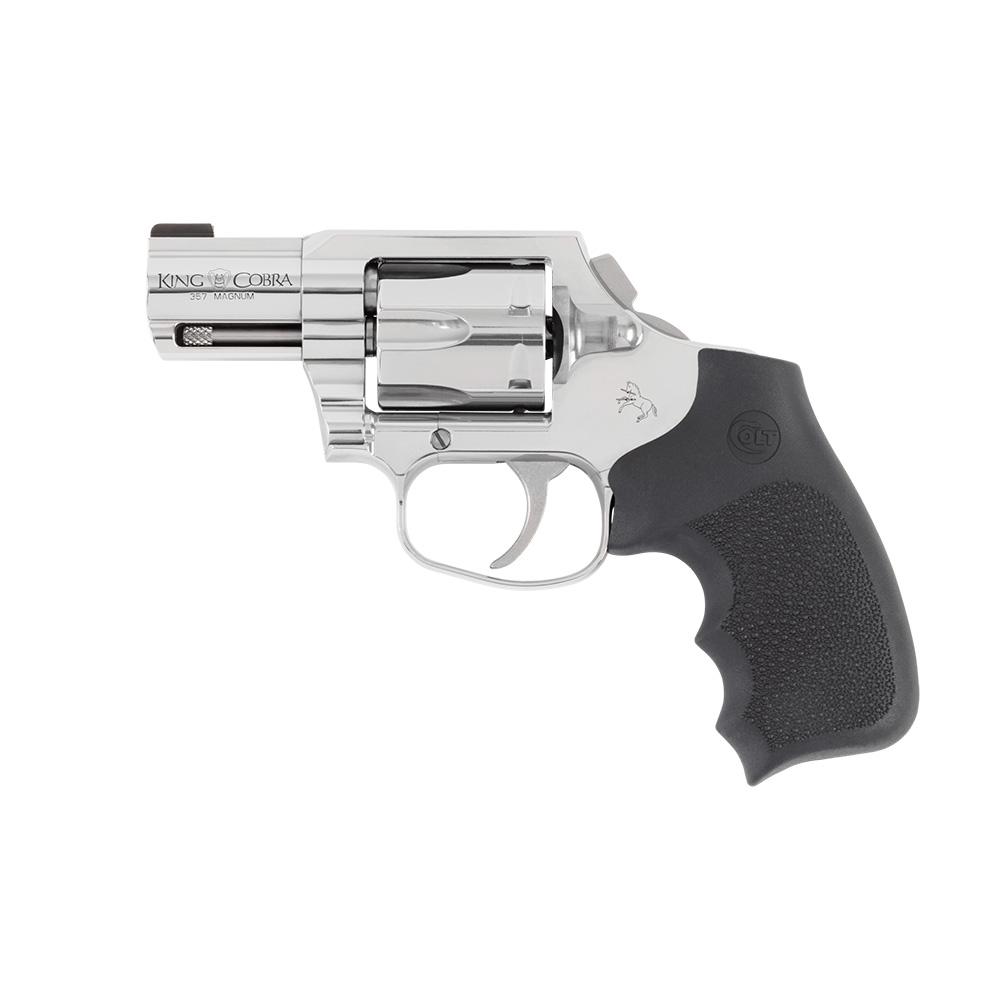 Colt King Cobra Carry DAO Revolver 357 Mag 2 in. Stainless w/Hogue Grip 6 rd. - View 2