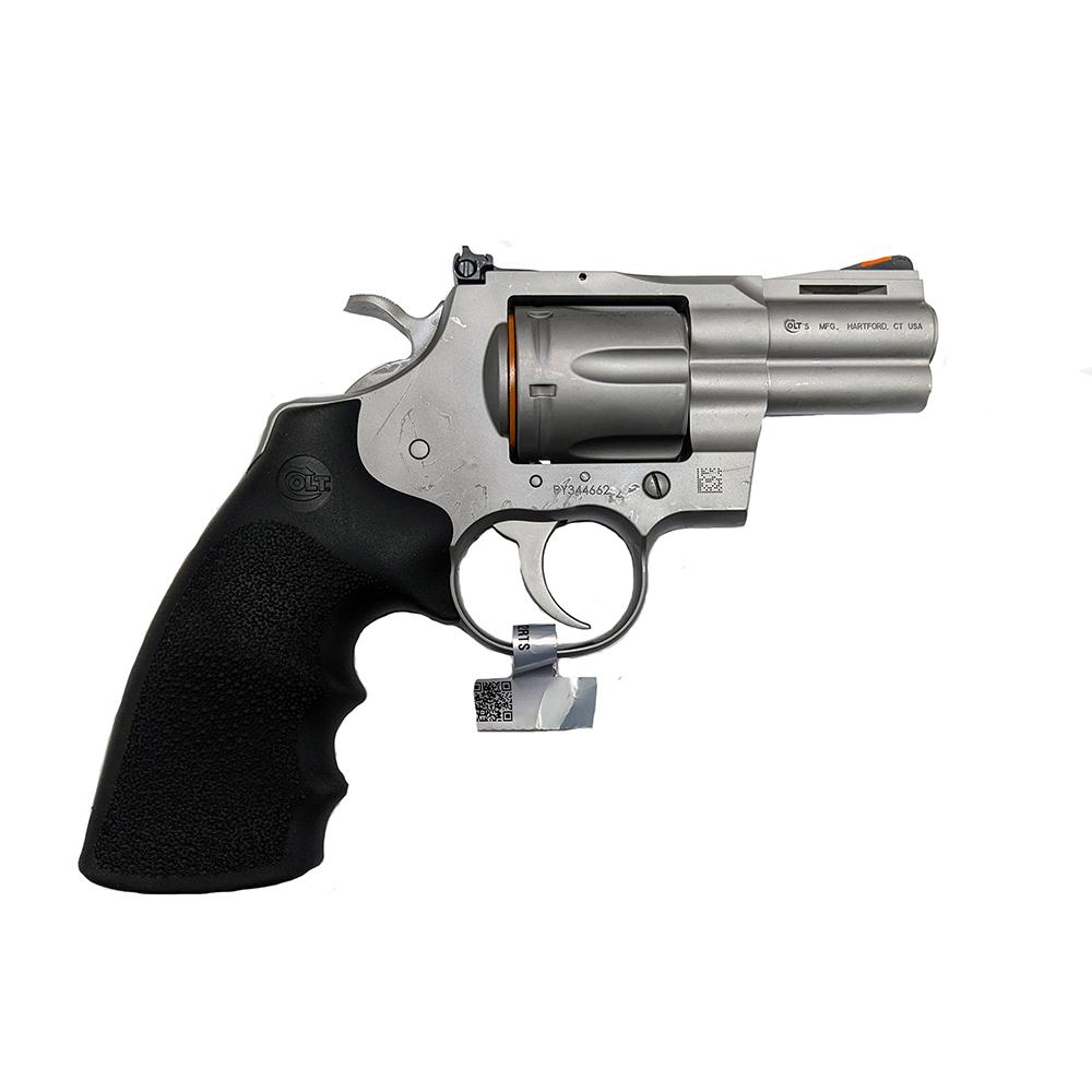 Colt PYTHON .357MAG 2.5" MATTE SS ADJ SIGHT HOGUE GRIPS - View 2