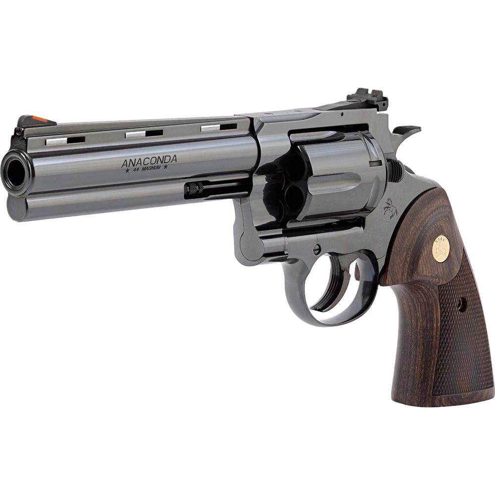 Colt Anaconda Revolver 44 Mag 6 in. Polished Blue w/ Walnut Grip 6 rd. - View 2