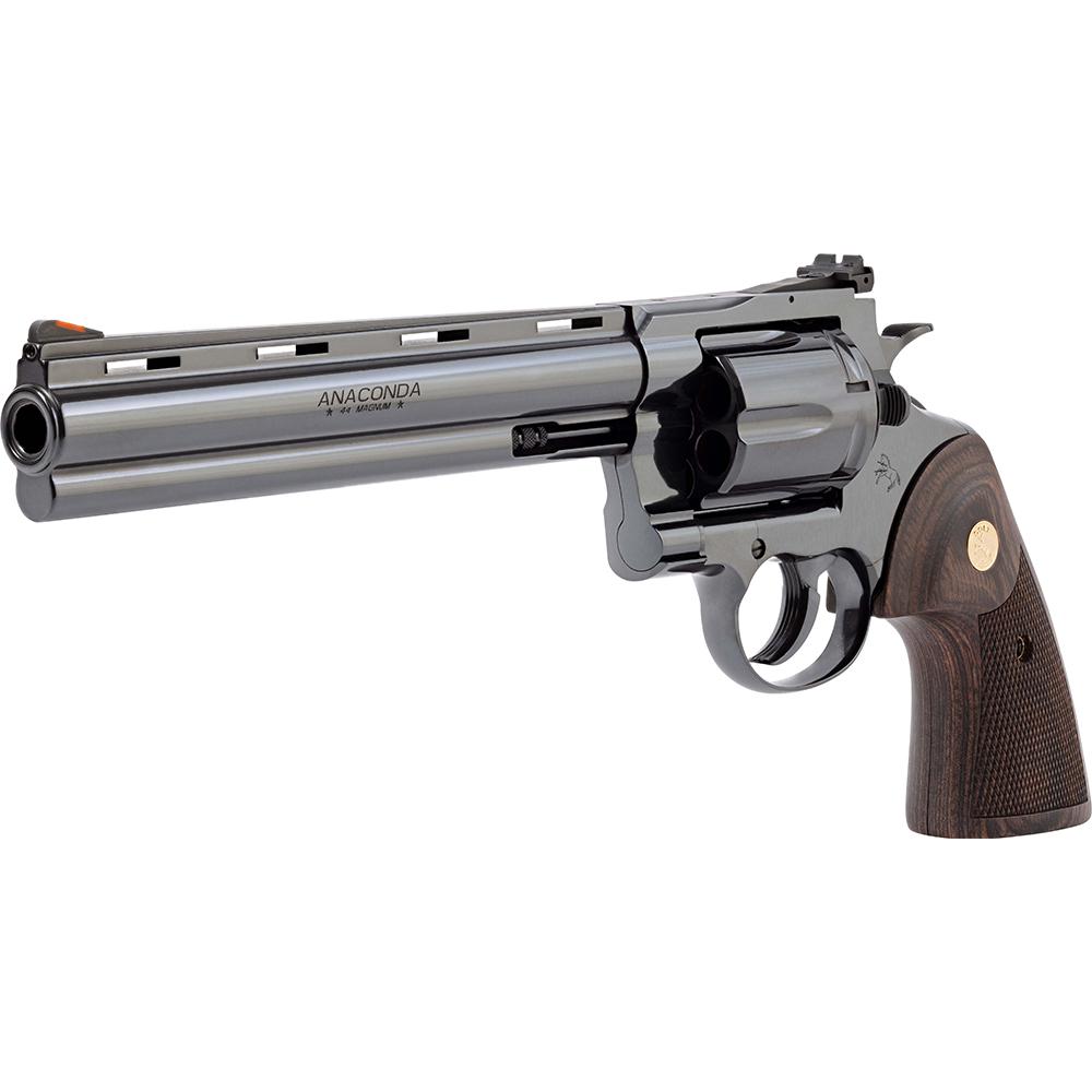 Colt Anaconda Revolver 44 Mag 8 in. Polished Blue w/ Walnut Grip 6 rd. - View 2