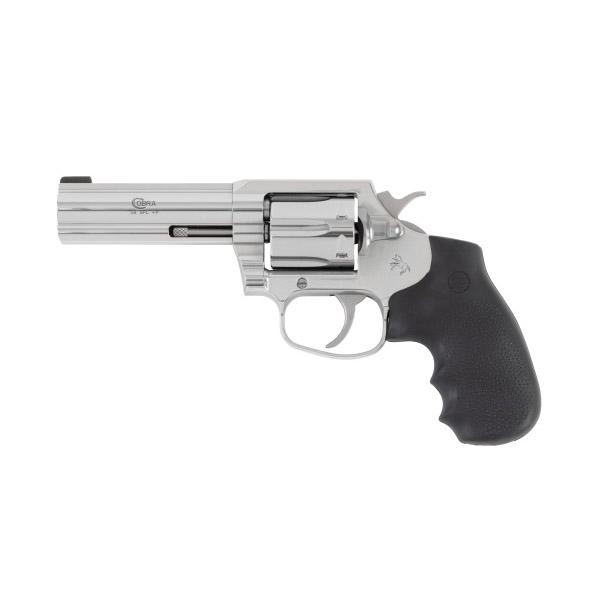 Colt COBRA 38SPL+P FS 4" 6RD STAINLESS RUBBER GRIPS - View 2