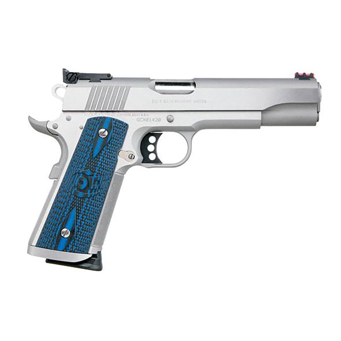 Colt Gold Cup Trophy O5072XE 9mm 5in Barrel Stainless 9+1 Semi-Auto - View 2