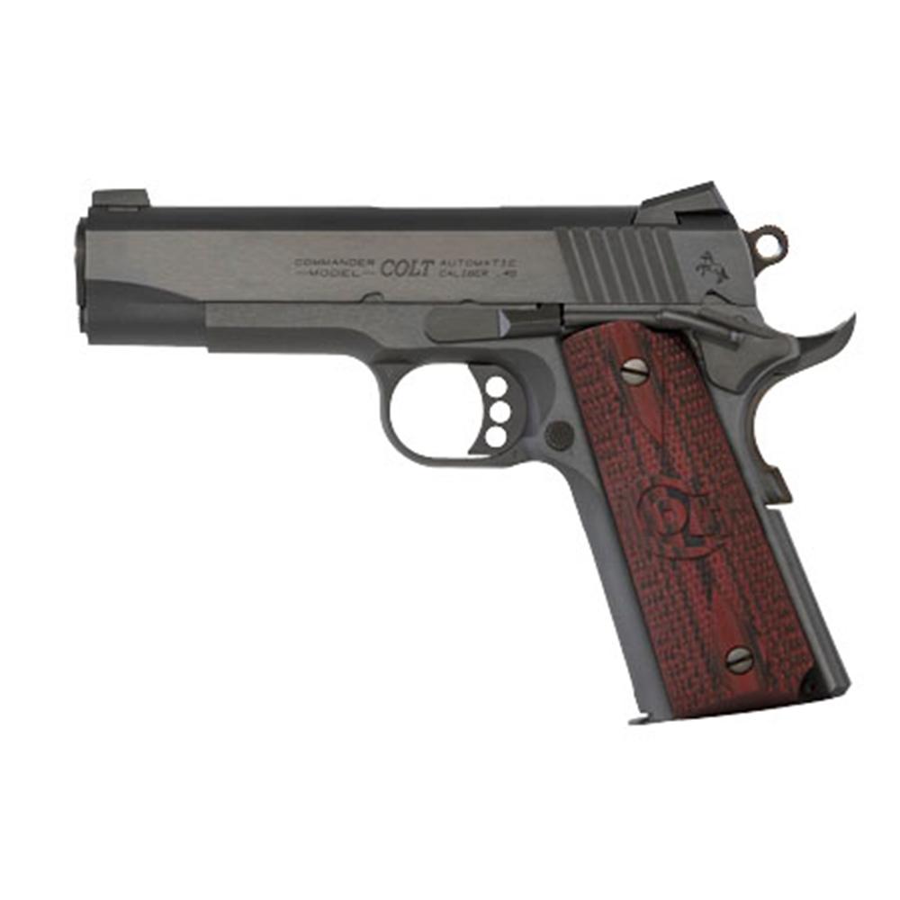 Colt O4940XE Combat Commander 45 ACP 4.25 in Blued 8+1 Single Action - View 2