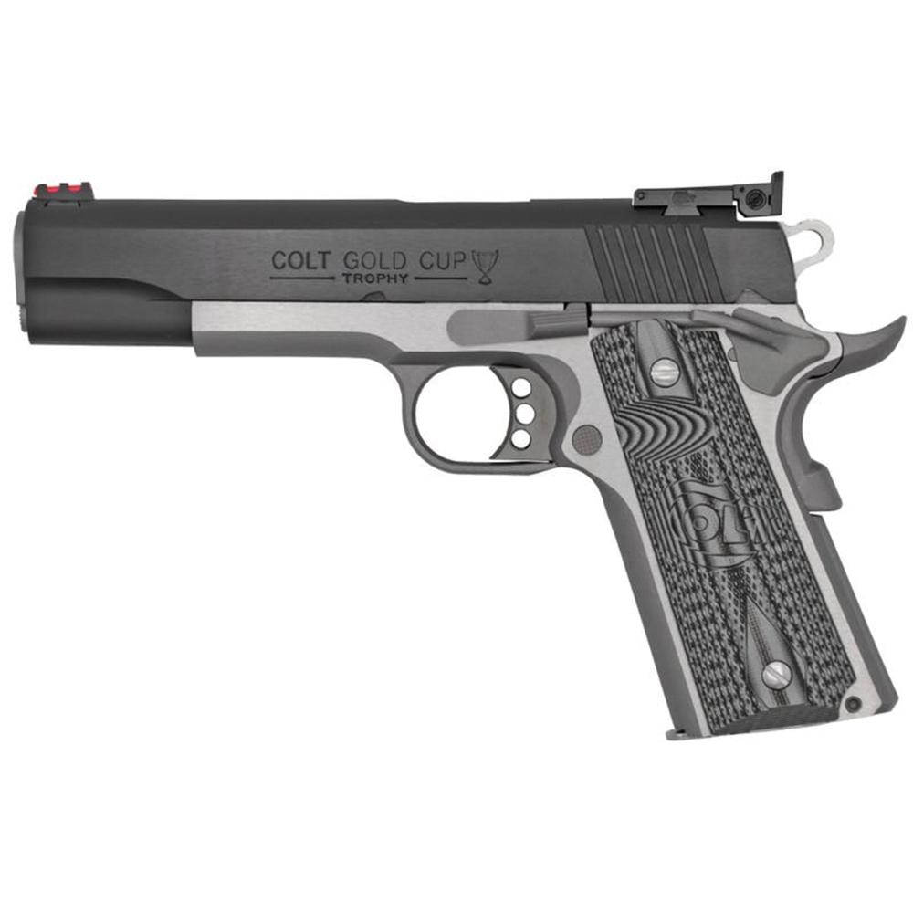 Colt Mfg O5073GCLTT Gold Cup Lite 38 Super 5" 9+1 Stainless Steel... - View 2