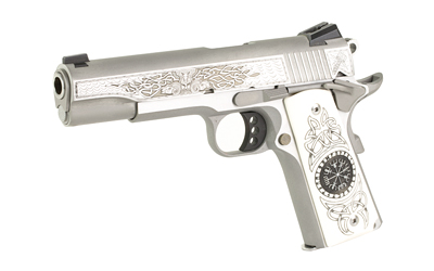 Colt Delta Elite 10MM 8+1 5" Stainless Steel Barrel Engraved Grip Safety - View 4