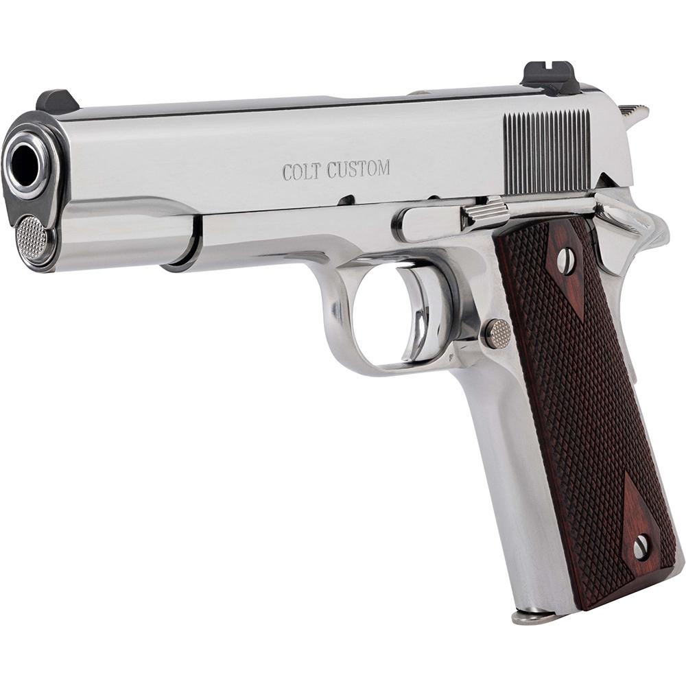 Colt O1911CBS38 Gov't 38 Super 5" National Match Barrel Stainless - View 2