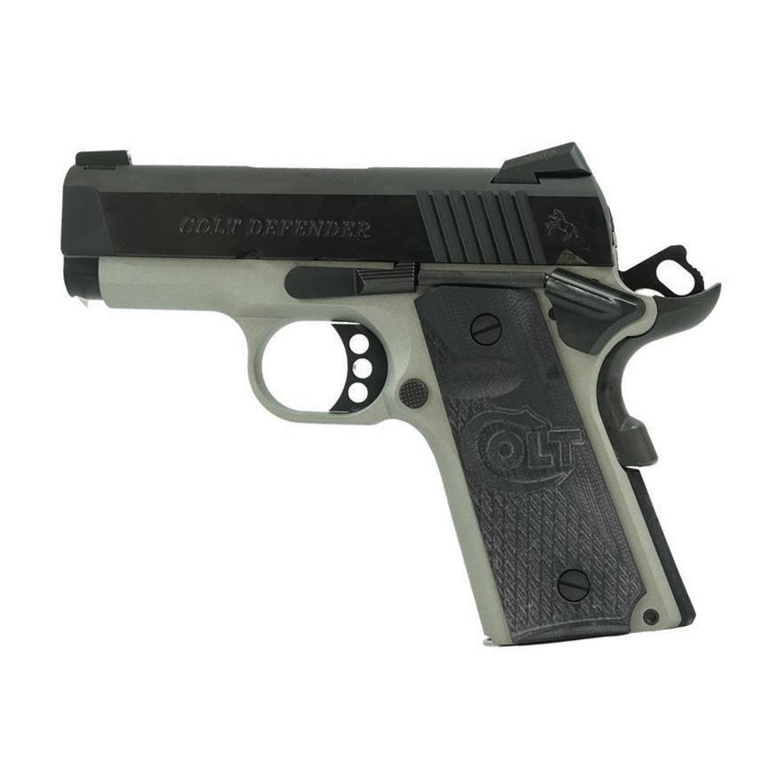 Colt O7000XETT Defender 45 ACP 7+1 3" Steel Slide, G10 Grip - View 2