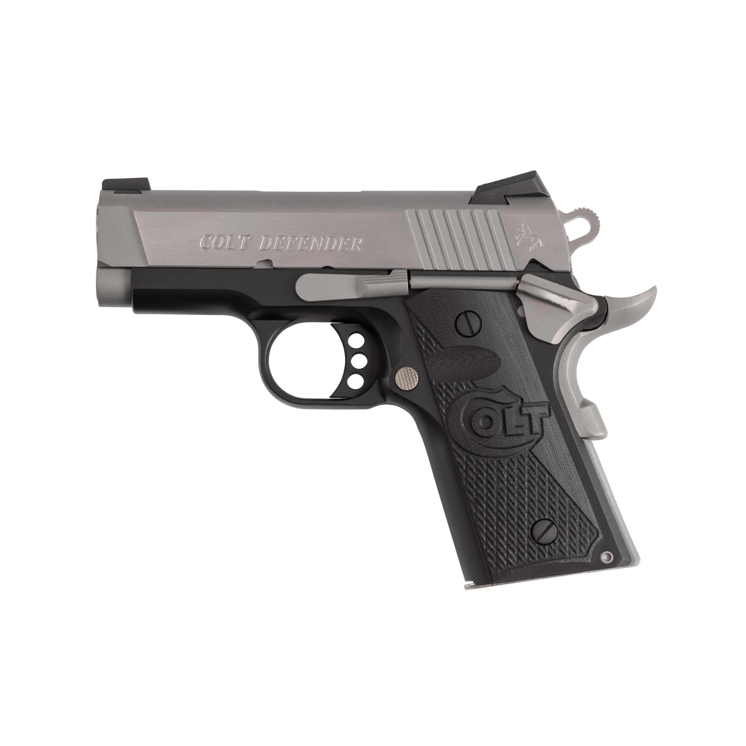 Colt O7800XETT Defender 45 ACP 7+1 3" Steel Slide, G10 Grip - View 2