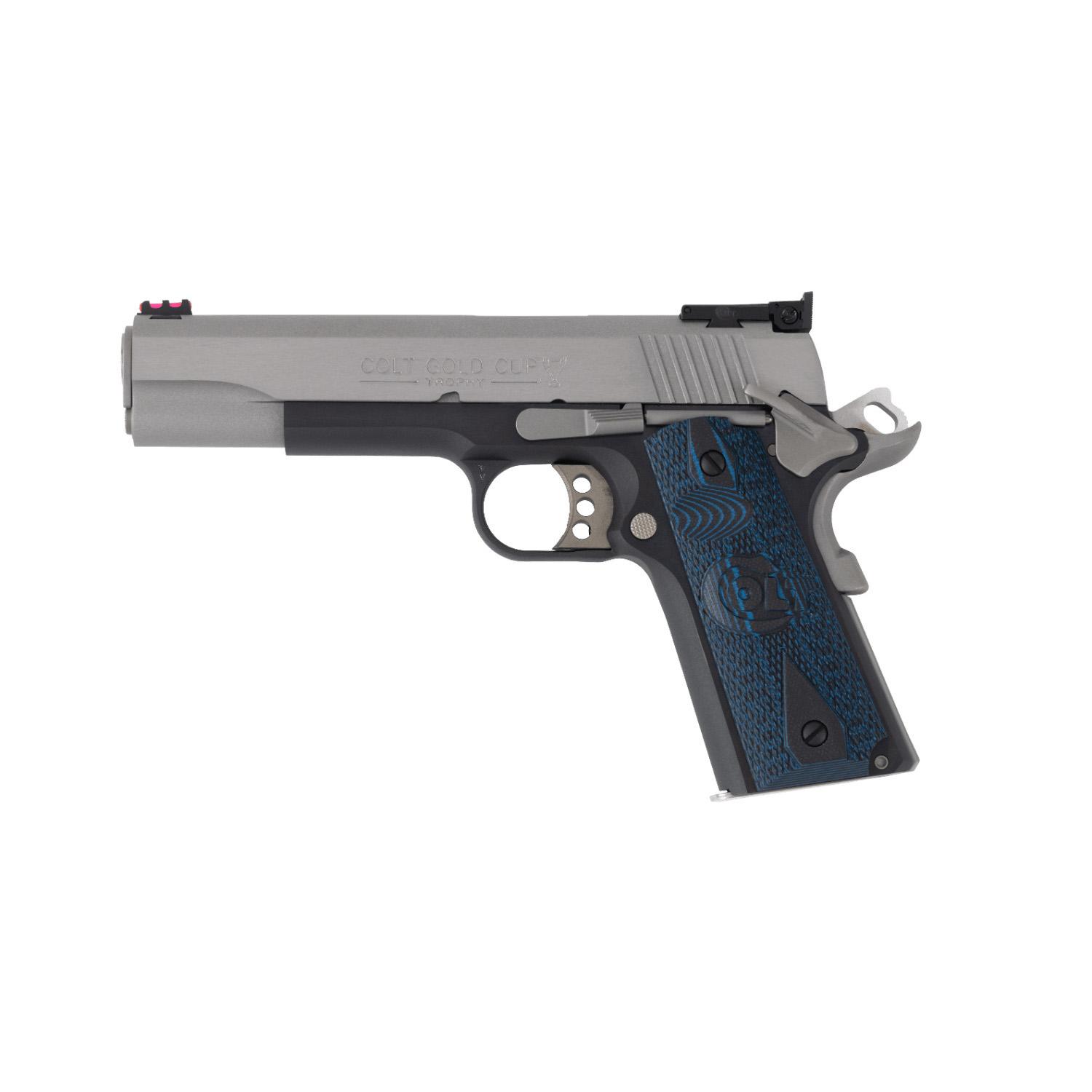 Colt GOLD CUP LITE 38 SUPER BLUED STAINLESS G10 - View 2