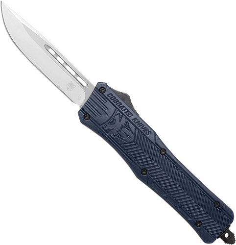 CobraTec MNYCTK1MDNS CTK-1 Medium 3" OTF D2 Steel Blade NYPD Blue - View 2