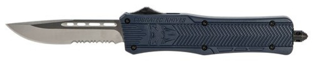 CobraTec MNYCTK1MDS CTK-1 Medium 3" OTF D2 Steel Knife NYPD Blue Handle - View 2