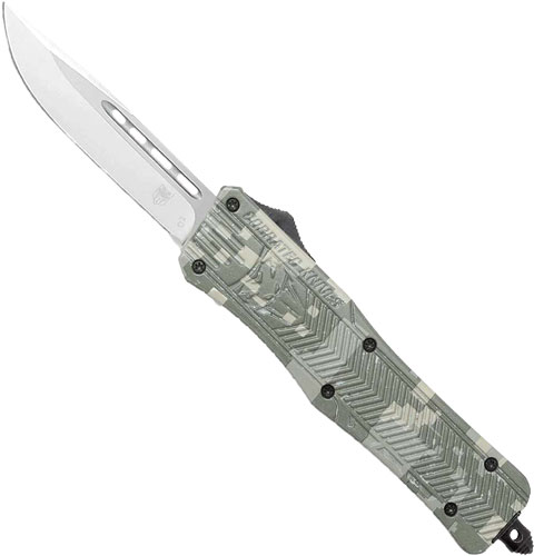 CobraTec MADCCTK1MDNS CTK-1 Medium 3" D2 Steel OTF Knife Army DigiCamo - View 2