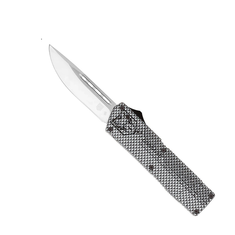 CobraTec CFCTLWDNS Lightweight 3.25" D2 Steel OTF Knife - View 2