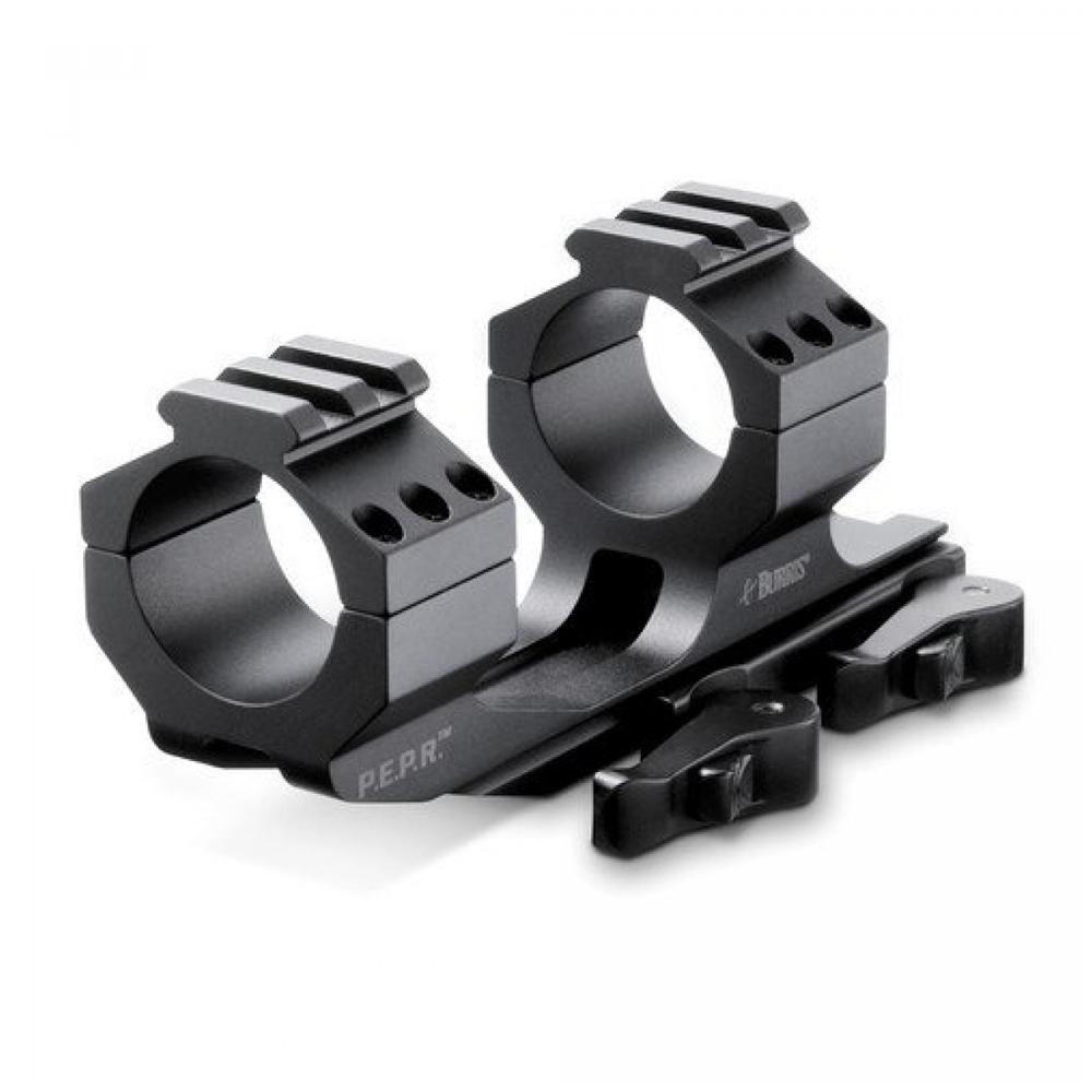 Burris AR-P.E.P.R. 30mm Quick Detach Scope Mount, 2" Forward Positioning, Picatinny Tops, Black - View 2