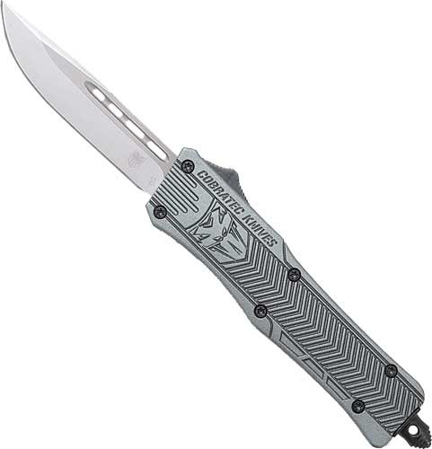 CobraTec SBCTK-1SDNS Small CTK-1 D2 Steel OTF Knife 2.75" Drop Point - View 2