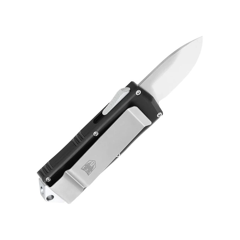 CobraTec BLKOTFMCDAGNS Black OTF Money Clip Dagger Non-Serrated - View 2