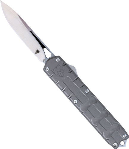 CobraTec CTEGRYM390DNS Enforcer SL/PL Gray 3.25" M390 Drop Point Knife - View 2