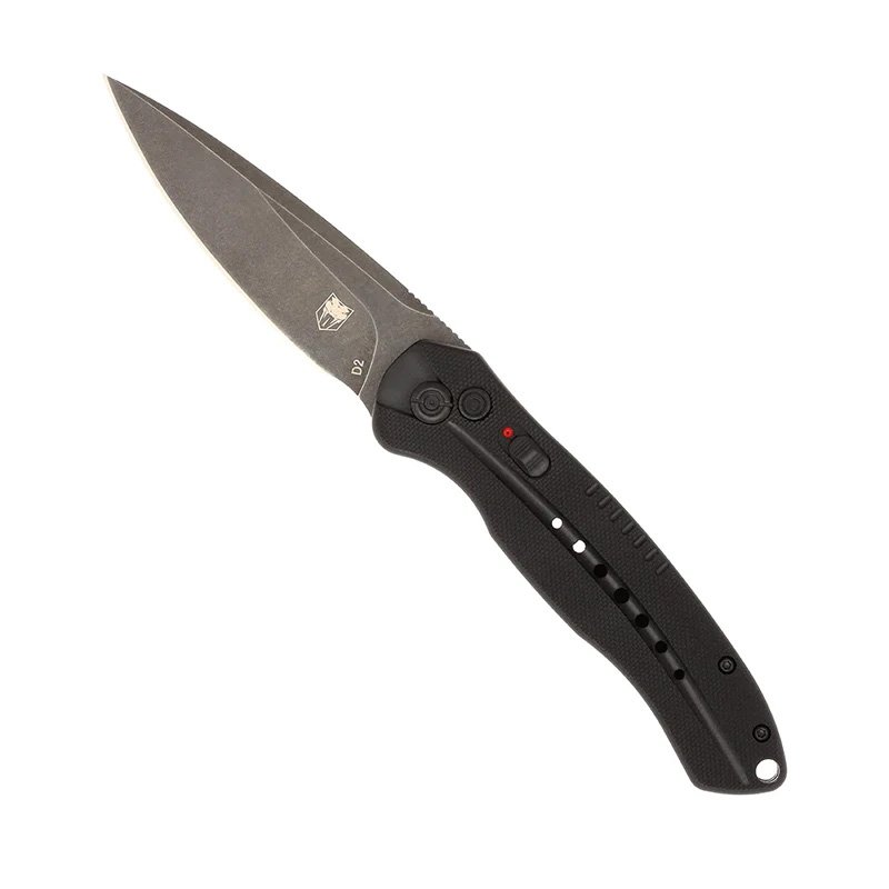 Cobratec BLKDIABLOAUTO Diablo 3.5" Drop Point Knife Black - View 2