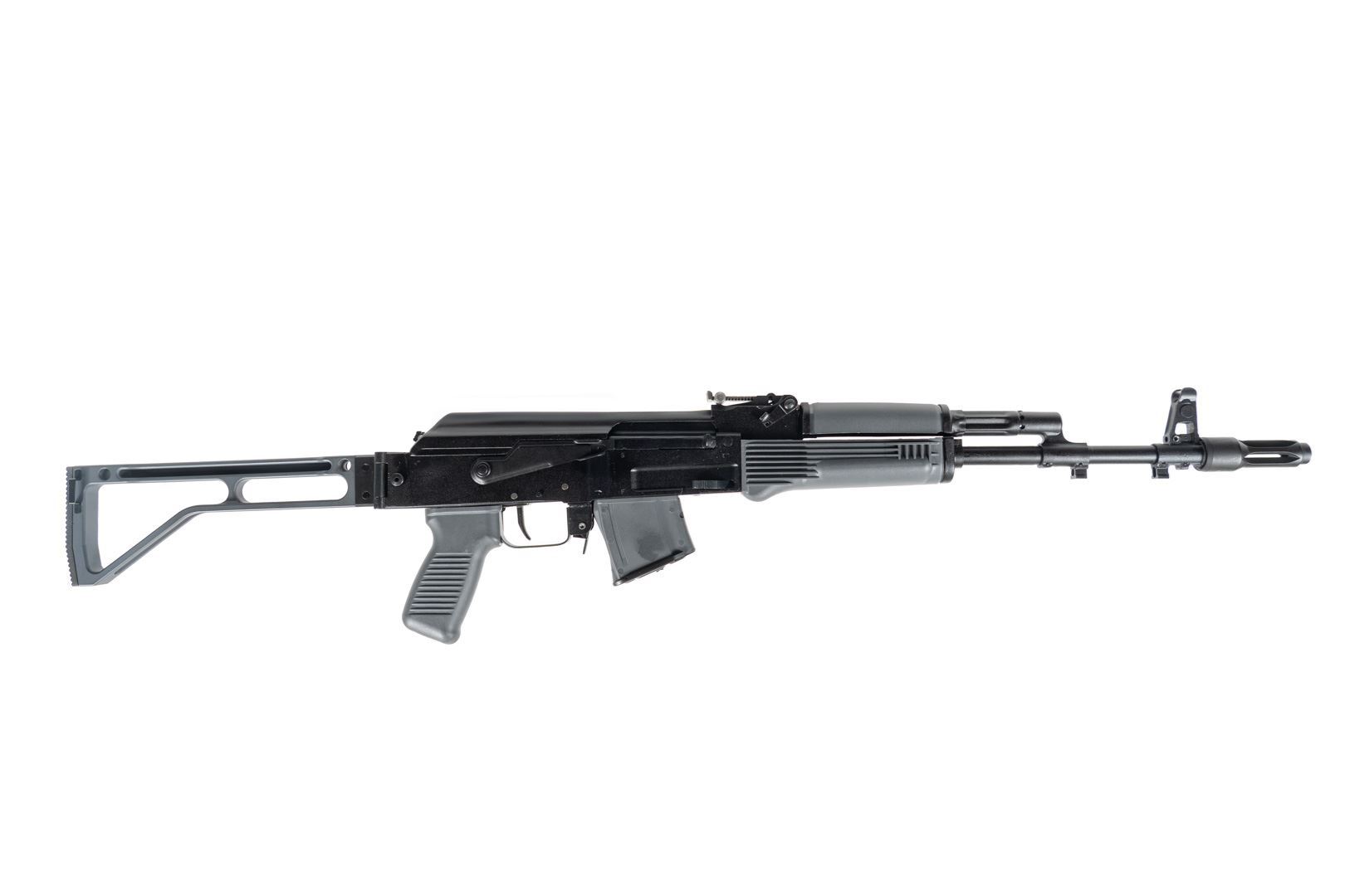 Arsenal SAM7SF 7.62x39mm Semi-Auto AK-47 Rifle with Aluminum Side Folding Stock and Arsenal Hard Case Gray - View 2