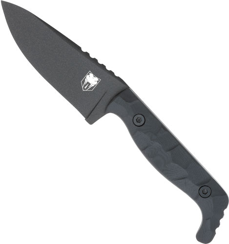CobraTec CTKPBLK Kingpin 4" D2 Steel Knife with G-10 Handle & Kydex Sheath - View 2