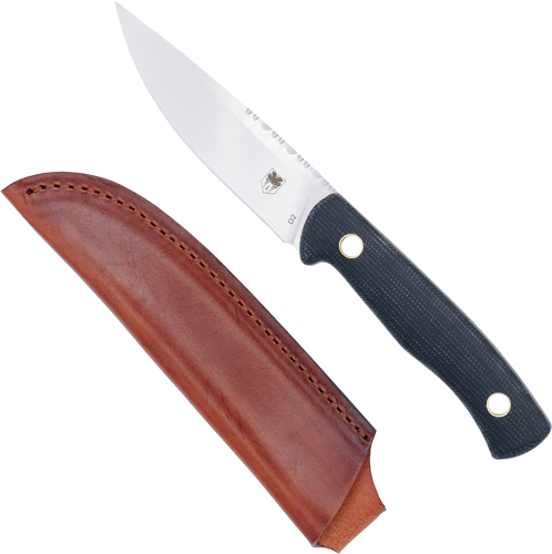CobraTec CTKMNBLK Koonsman 4" D2 Steel Fixed Blade Knife Black - View 2