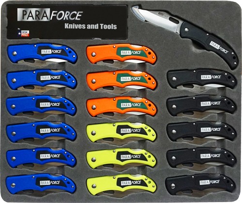 AccuSharp 801LBKS ParaForce Lock Back Knife Set, 18 Knives Display - View 2