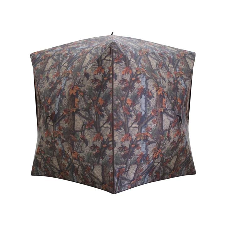 Barronett Prowler 350 Bloodtrail Woodland Camo Blind | 3 Person | 150D Polyester | Broadhead Compatible | PR350BT - View 2