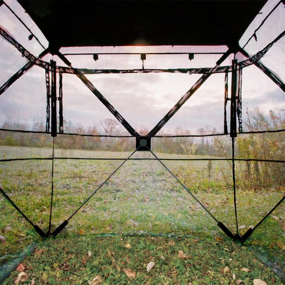 Barronett Blinds Insight See Through Ground Blind Bloodtrail Backwoods Camo - View 2