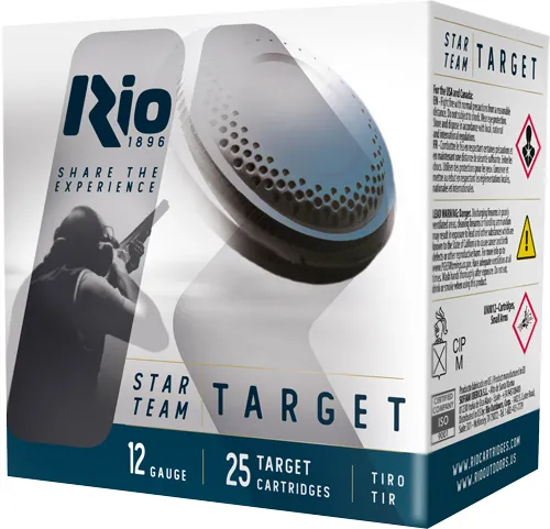 Rio Ammunition Star Team 12GA 2.75" 1-1/8oz #8 1200 FPS 250 Round Case - View 2