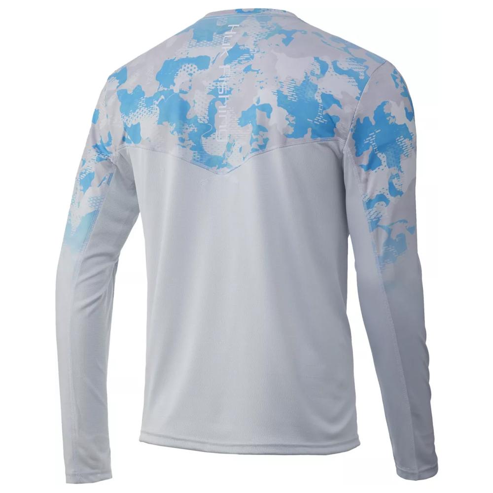 Huk H1200288-337-S Icon X KC Refraction Camo Fade Inshore Shirt, Small - View 2
