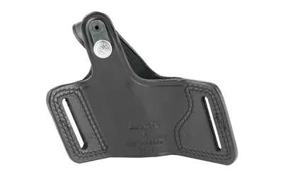 Bianchi 5 Black Widow Right Hand Holster .45 Auto Browning Plain Black 15714 - View 3