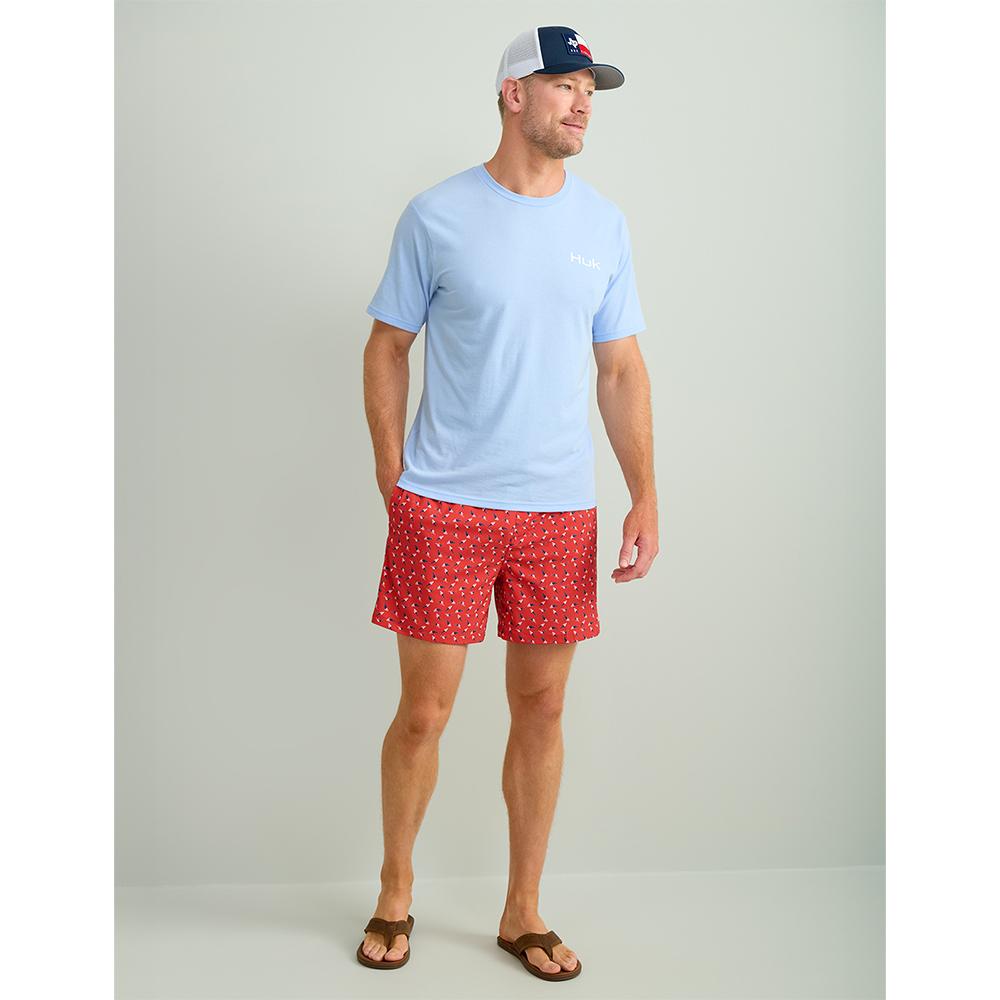 Huk Salute Short Sleeve T-Shirt Windsurfer S - View 2