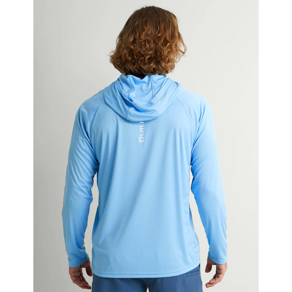Huk H1200525-420-XXL Vented Pursuit Hoodie Marolina Blue 2XL UPF 50+ - View 2