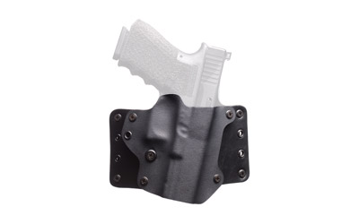 BlackPoint Tactical Leather Wing Holster Glock 17 22 31 Right Hand Black - View 2