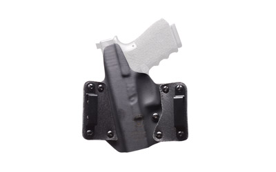 BlackPoint Tactical Leather Wing Holster Glock 17 22 31 Right Hand Black - View 3