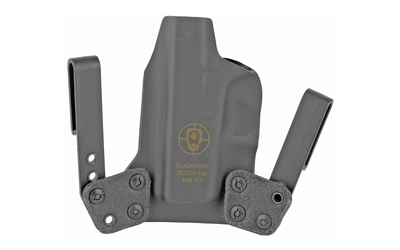BlackPoint Tactical 115947 Mini Wing IWB Holster Glock 43X Right Hand Black - View 3