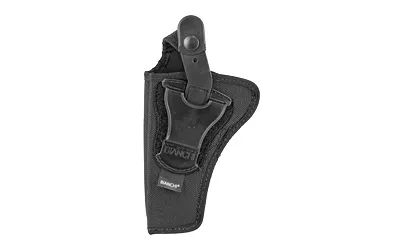 Bianchi 7001 AccuMold Holster Medium/Large Revolver 4 in Black Right Hand - View 3