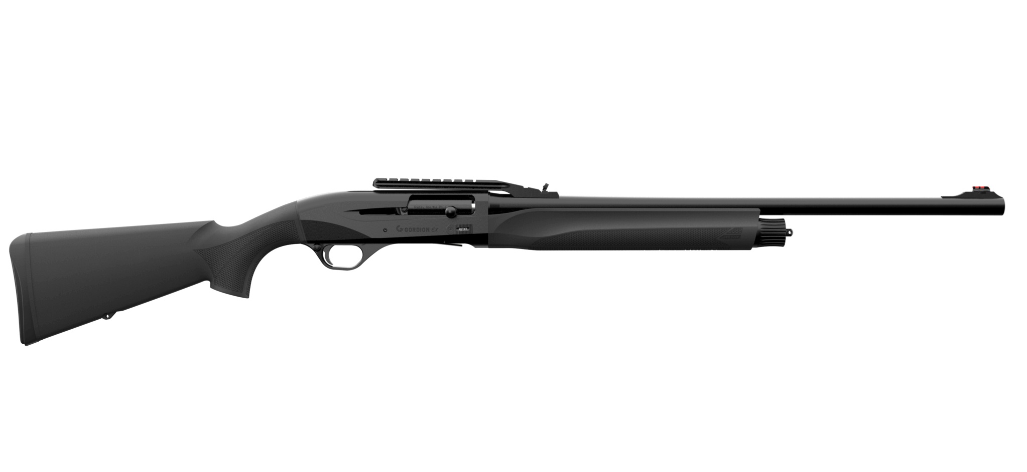 Retay Gordion GORSLBLK24 12 Gauge 3" 24" Black Semi-Auto Shotgun - View 2