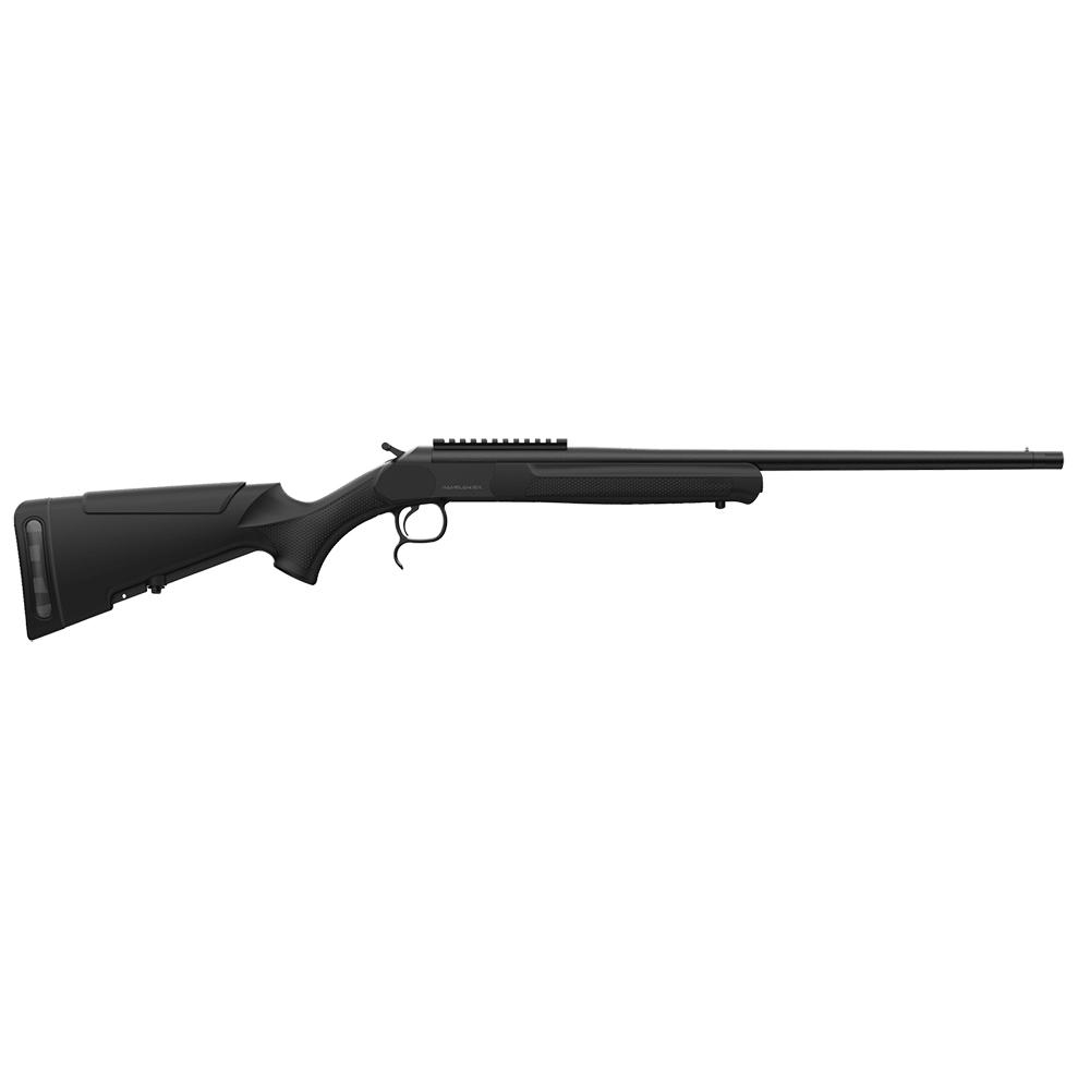 Retay USA GML20BLK Gamelander 20 Gauge Single Shot 1rd Deep Bore Take Down Barrel, Picatinny Rail Receiver, Fixed Black Synthetic Stock - View 2