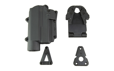 Rapid Force R2-B-0057-BK-RH-LL-A0 Level 2 Duty Holster GLOCK 19/17 Black - View 2