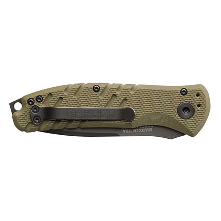 Gerber Propel Auto ODG Black Blade Fine Edge Knife - Model 30-001317 - View 3