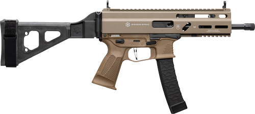 Grand Power Stribog SP9A3 9mm 30Rd 8in FDE With Brace - View 2