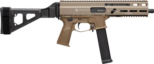 GRAND POWER STRIBOG SP45A3 45ACP 8" BBL 20RD W/BRACE FDE - View 2