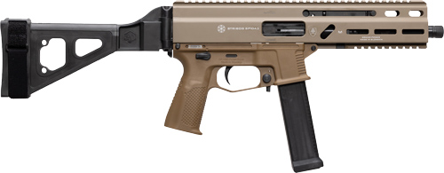 GO Stribog SP10A3 10mm 20Rd 8in FDE With Brace - View 2