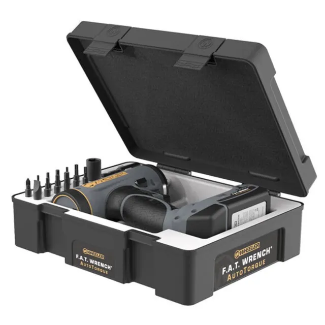 Wheeler F.A.T. Wrench AutoTorque Screwdriver, 10-65 in-lbs, 200 RPM, 15 Bits - View 2