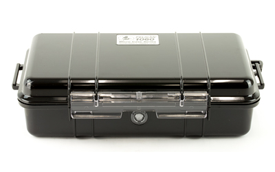 Pelican 1060 Case Black Lid Hard Case with Rubber Liner and Stainless Steel Hardware - View 2