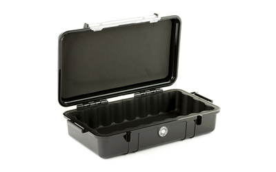 Pelican 1060 Case Black Lid Hard Case with Rubber Liner and Stainless Steel Hardware - View 3