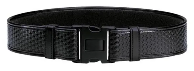 Bianchi AccuMold Elite Duty Belt Small 28" to 34" Duraskin Basket Black 22123 - View 2