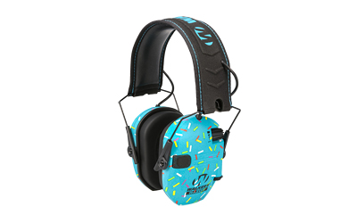 Walker's Razor Slim Electronic Earmuff Blue Sprinkle - View 2
